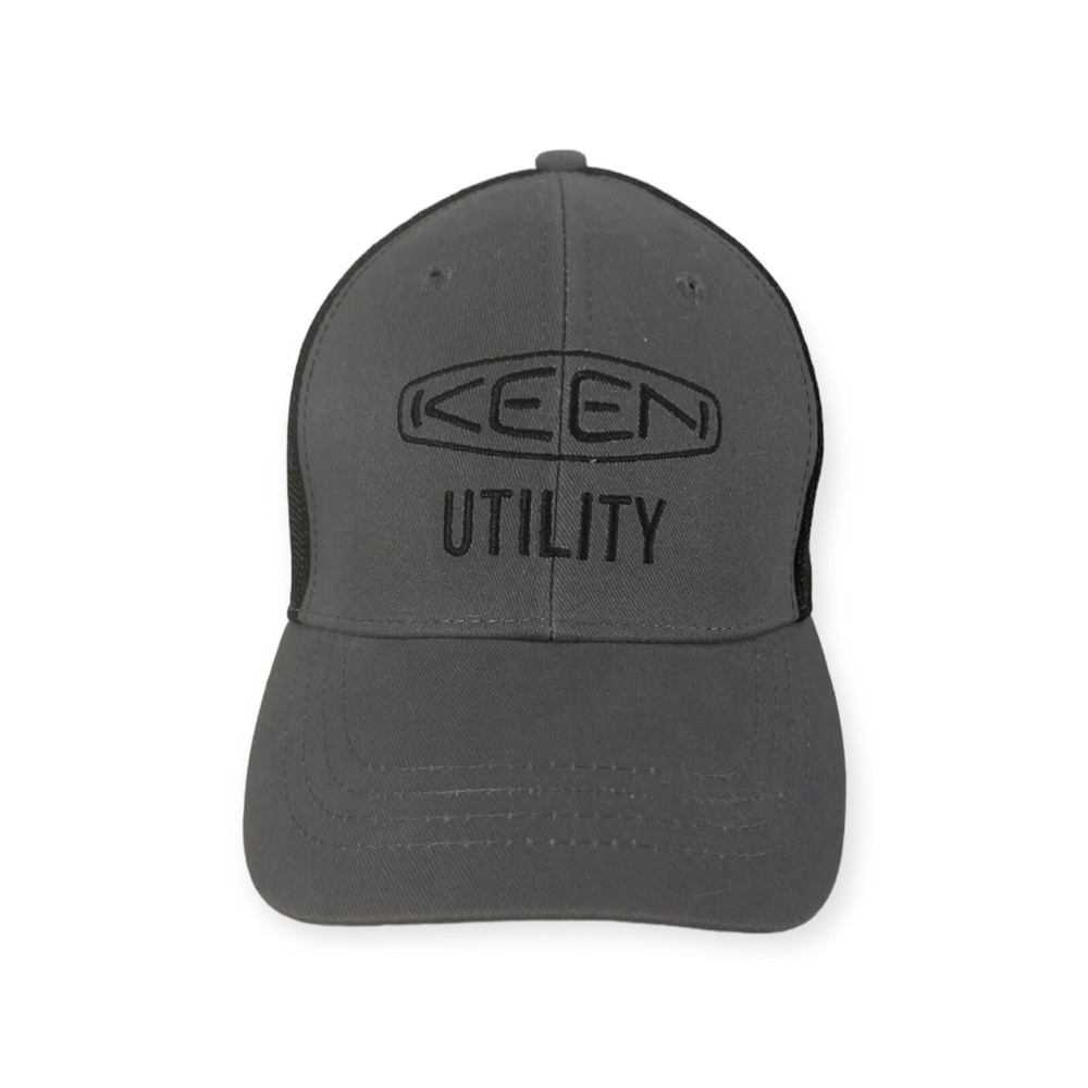Mens KEEN UTILITY‎ Hat Adjustable Black And Gray